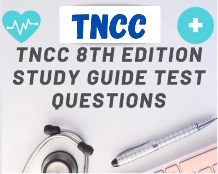 Tncc 8th edition questions 50 items test