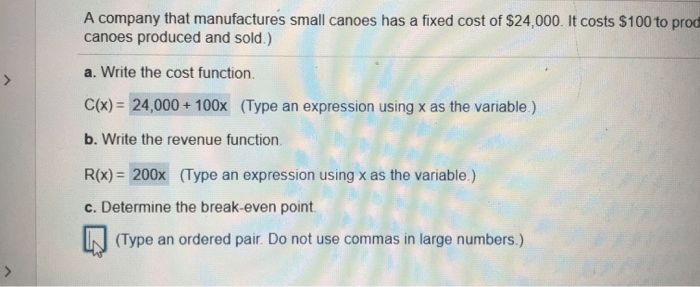 A company that manufactures small canoes