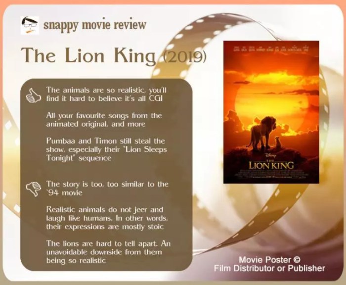 Ecology the lion king movie guide