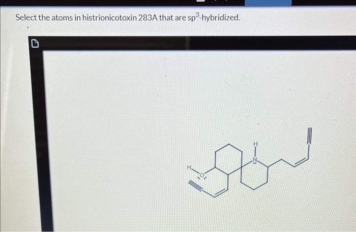 Hybridization geometry atoms sp2 select hybridized which molecular problem appropriate clicking them following ratings