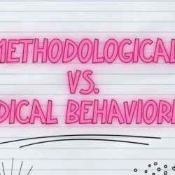 Behaviorism methodological radical